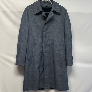 Vintage 50s/60s Smuggler Car Coat Men's w/Zip Out Faux Fur Lining - 38 REG - EUC